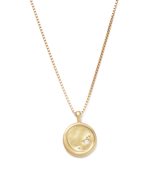 Kirstin Ash Moonrise Necklace 18k Gold Vermeil
