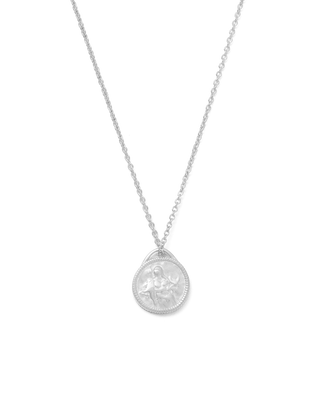 Kirstin Ash Alchemise Coin Necklace Sterling Silver