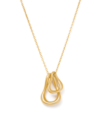 Kirstin Ash Shift Necklace 18k Gold Plated