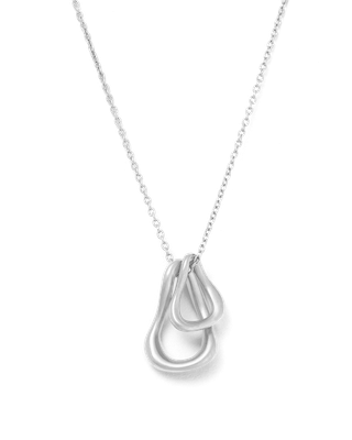 Kirstin Ash Shift Necklace Sterling Silver