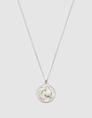 Kirstin Ash Aquarius Zodiac Necklace Silver 45-50cm