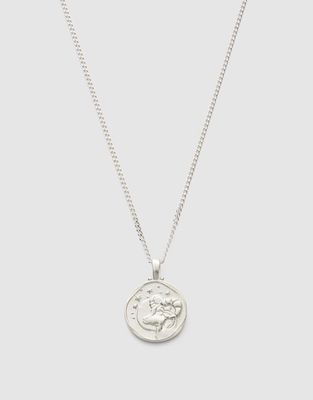 Kirstin Ash Aries Zodiac Sterling Silver Necklace 40-45cm