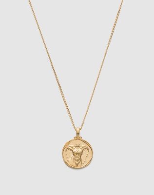 Kirstin Ash Capricorn Zodiac Necklace Gold Plated