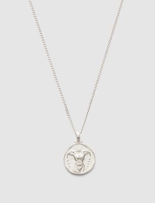 Kirstin Ash Capricorn Zodiac Necklace Sterling Silver