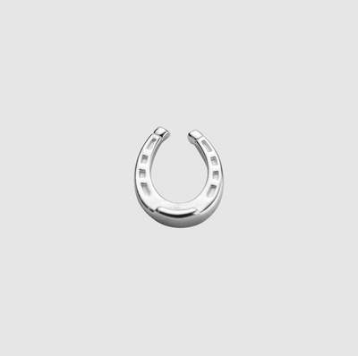 Stow Lucky Horseshoe Silver Charm