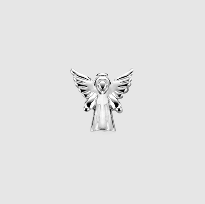 Stow Angel Guardian Silver Charm