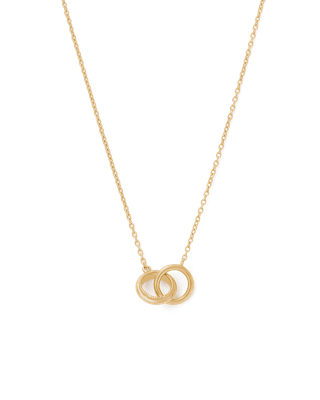 Kirstin Ash Grace Infinity Necklace Gold Plated