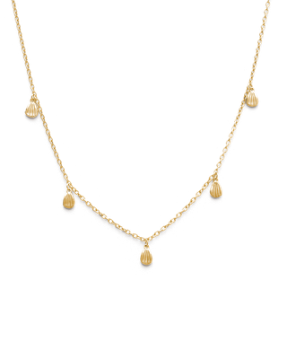 Kirstin Ash Bloom Necklace Gold Plated