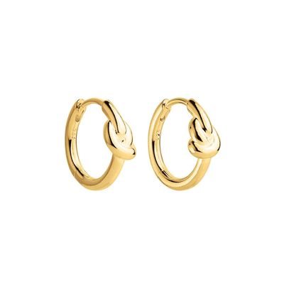 Najo Nature&rsquo;s Knot Huggie Earrings