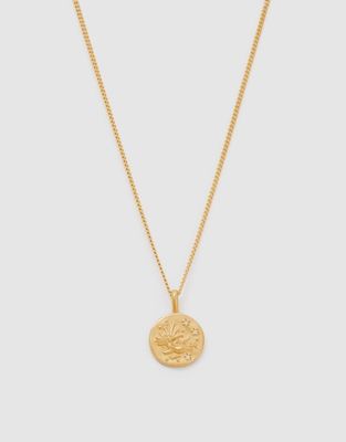Kirstin Ash Pisces Petite Zodiac Necklace 18k Gold Vermeil 45-50cm