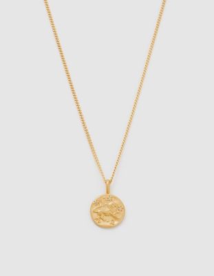 Kirstin Ash Leo Petite Zodiac Necklace 18k Gold Vermeil 45-50cm
