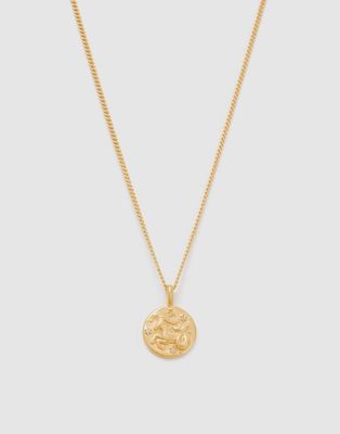 Kirstin Ash Capricorn Petite Zodiac Necklace 18k Gold Vermeil 45-50cm