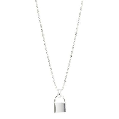 Najo Love Lock Pendant Necklace Sterling Silver