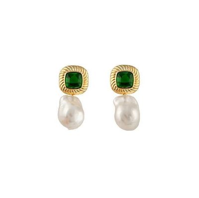 Zahar Sally Earrings Green