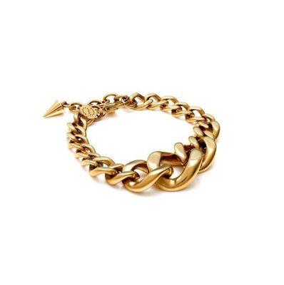 Silk &amp; Steel Phoenix Bracelet Gold Plated