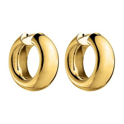 Najo Panorama Hoop Earring Gold Plated