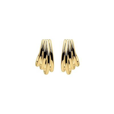 Najo Vitality Earrings Gold Plated