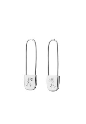 Karen Walker Safety Pin Earrings