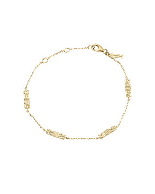 Kirstin Ash Glisten Bracelet Gold Plated