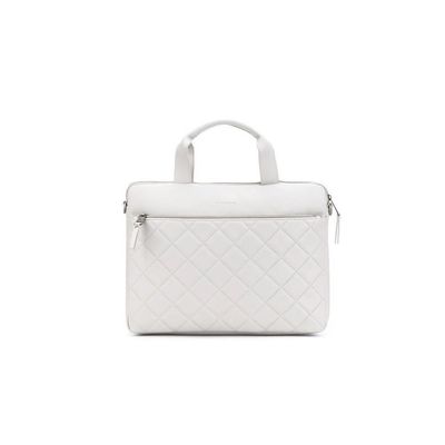 Black Caviar Charlie Oatmeal Computer Bag