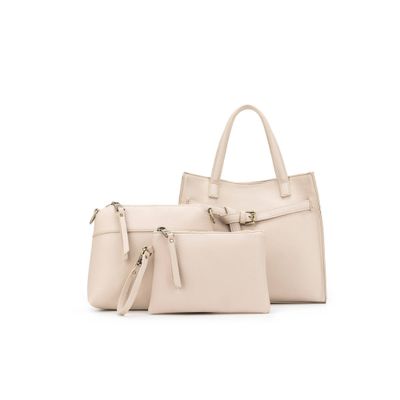 Black Caviar Kellye Handbag Oatmeal