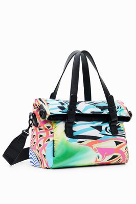 Desigual Tutti Frutti Geometric Psychedelic Multi Position Bag