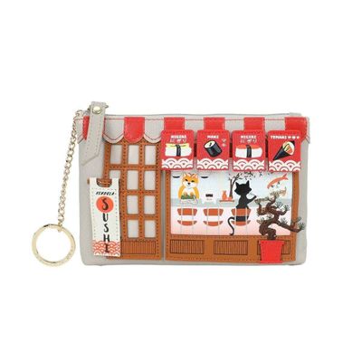 PRE-ORDER - Vendula Sushi - Grey Edition Zipper Coin Purse