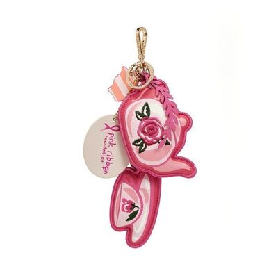 PRE-ORDER Vendula Pink Tea Bus Key Charm