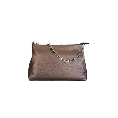 Ripani Cocoa Metallic Crossbody Bag