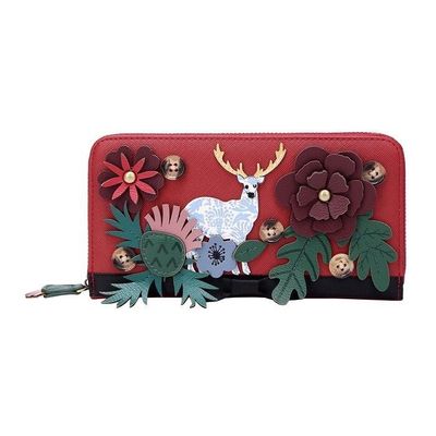 SALE (Was $120) - Vendula Highland Fling Large Ziparound Wallet