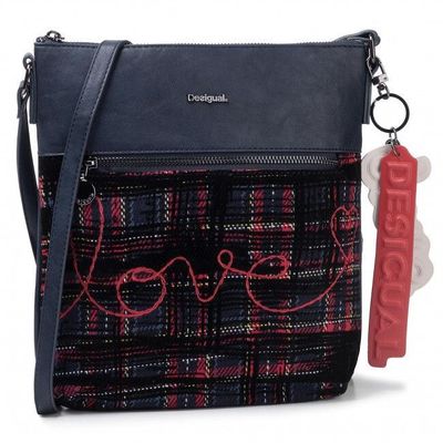 SALE - (Was $169) Desigual - Tartan Love Cross Body Bag