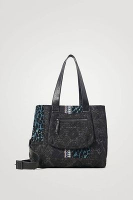SALE - (Was $299) Desigual Reptile Shopper Bag