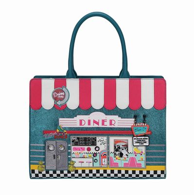 SALE - (Was $399) Vendula Kitty&#039;s Diner Medium Tallulah Bag