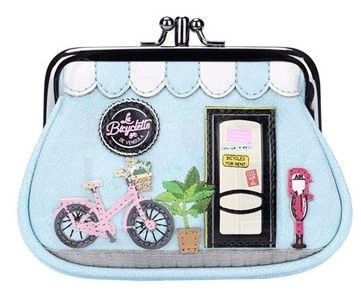 SALE - (Was $75) Vendula Bicyclette Clipper Coin Purse