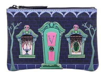SALE - (Was $75) Vendula Cat Dracula&#039;s Haunted House Zipper Coin Purse