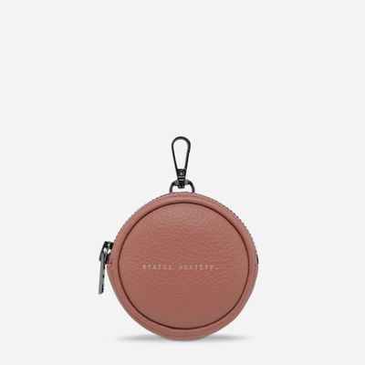 Status Anxiety Go With Me Dusty Rose Coin Purse