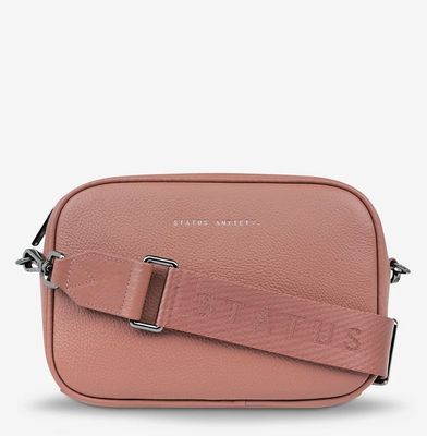 Status Anxiety Plunder Dust Rose w Webbed Strap