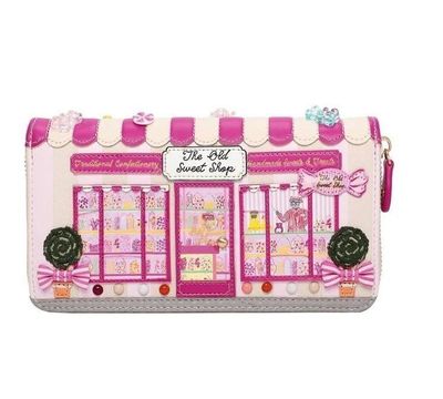 Vendula The Old Sweet Shop Large Zip-Around Wallet