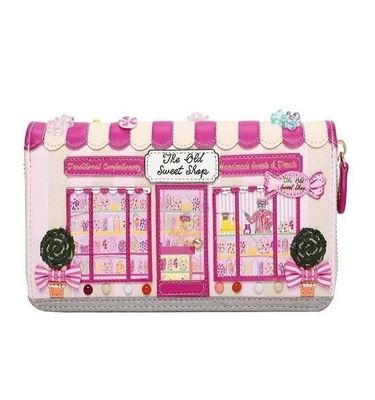 Vendula The Old Sweet Shop Medium Zip-Around Wallet