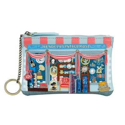 Vendula Vintage Rose Zipper Coin Purse