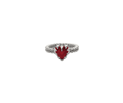 Pre-Order - Stolen Girlfriends Club Mini Claw Ring Red Garnet