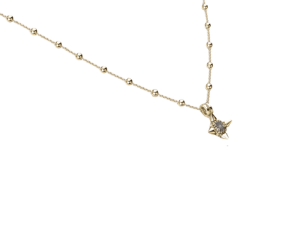 Pre-Order - Stolen Girlfriends Club Oracle Star Necklace Gold Plated