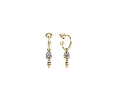 Pre-Order - Stolen Girlfriends Club Precious Punk Droplet Anchor Sleepers Gold Plated