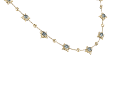 Pre-Order - Stolen Girlfriends Club Precious Punk Orb Necklace Gold Plated