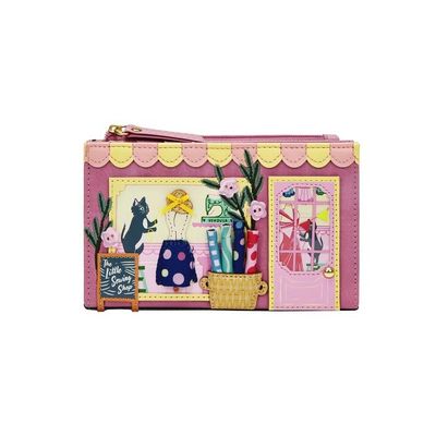 Vendula Sewing Shop - Raspberry Edition Compact Folding Wallet