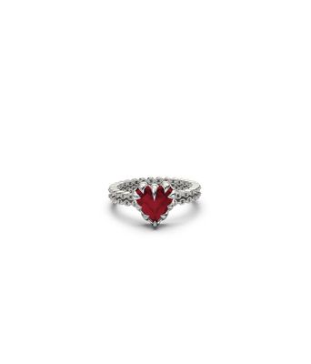 Stolen Girlfriends Club Mini Love Claw Ring Garnet
