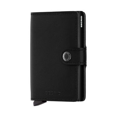 Secrid - RFID Miniwallet Original Black with Black Powdercoated Cardholder