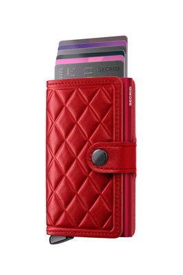Secrid - RFID Miniwallet Premium Emboss Diamond Red