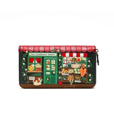 Pre-Order Vendula Farmhouse Pantry Large Ziparound Wallet