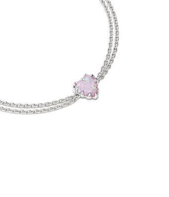 Stolen Girlfriends Club Love Claw Bracelet Pink Bello Opal